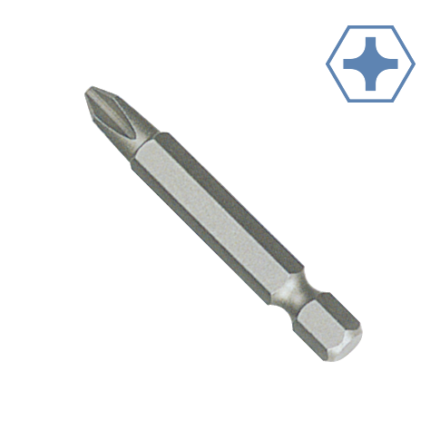 1/4" (6.35 MM) 50 MML PHILLIPS POWER BIT