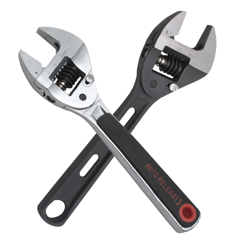 AUTO RELEASE ADJUSTABLE WRENCH