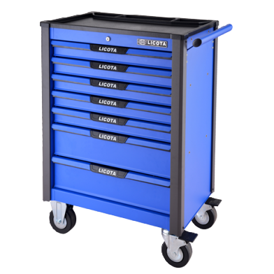 Tool cabinet with 7 drawers and 473 premium tools, Brilliant Tools 